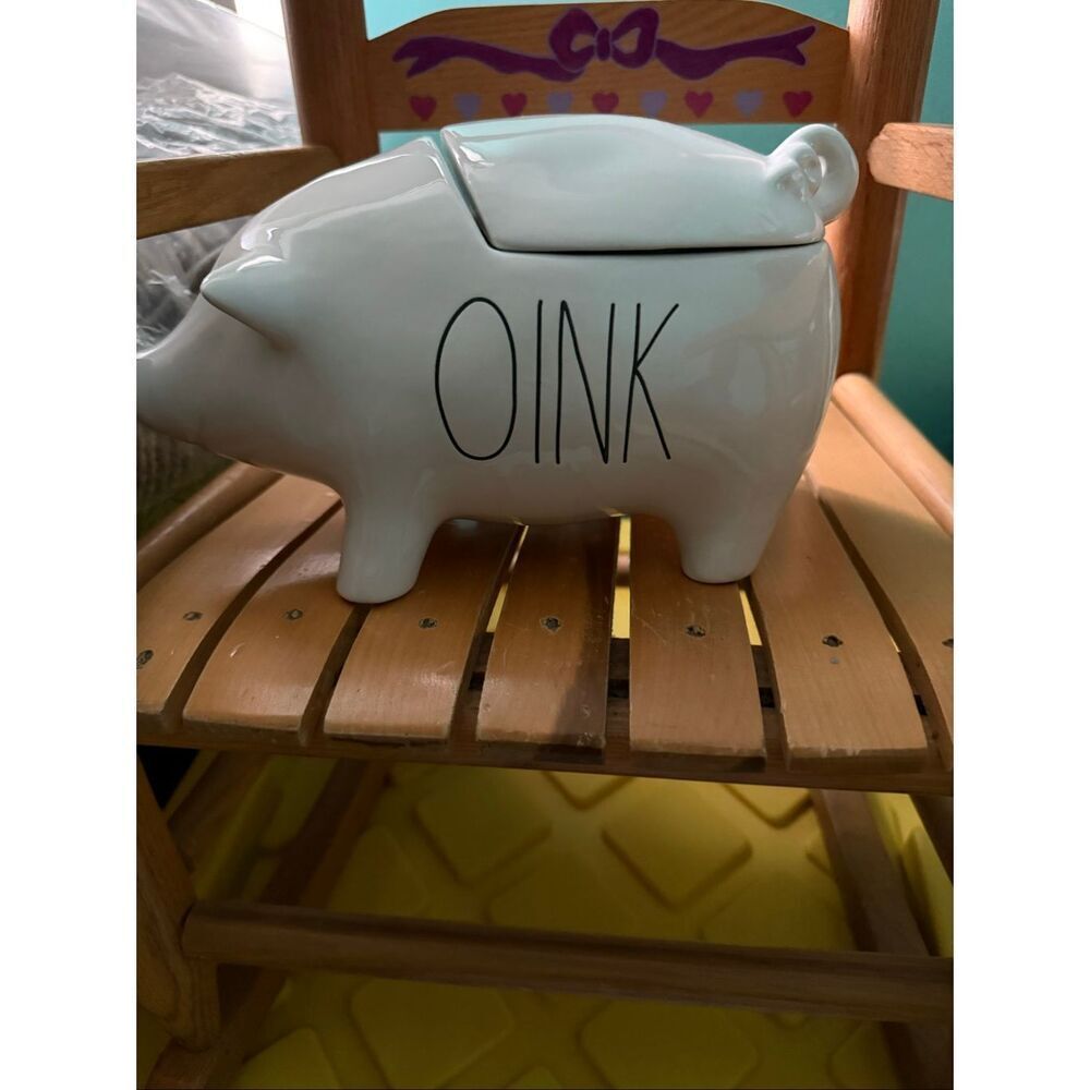 Rae Dunn Oink Pig Canister